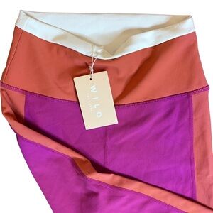 Wilo Colorblock Leggings NWT